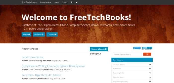 freetechbooks دانلود رایگان کتاب خارجی