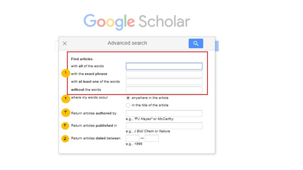 جستجوی مقاله در گوگل اسکولار
