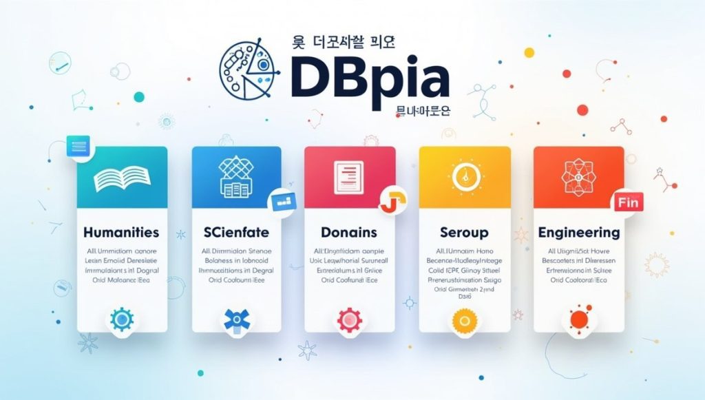 حوزه‌های علمی پشتیبانی‌شده توسط DBpia