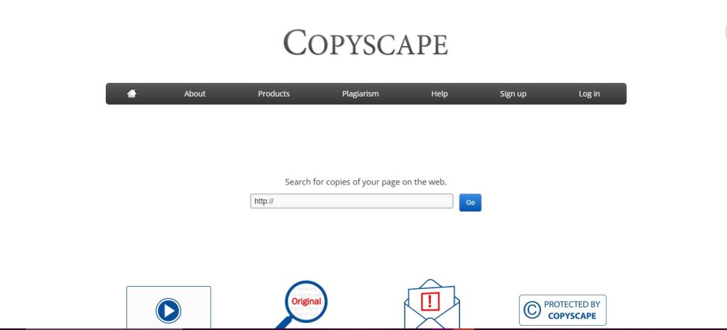 سایت تشخیص کپی بودن Copyscape