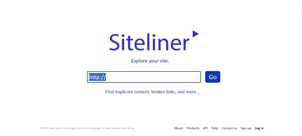 ابزار تشخیص کپی بودن متن Siteliner