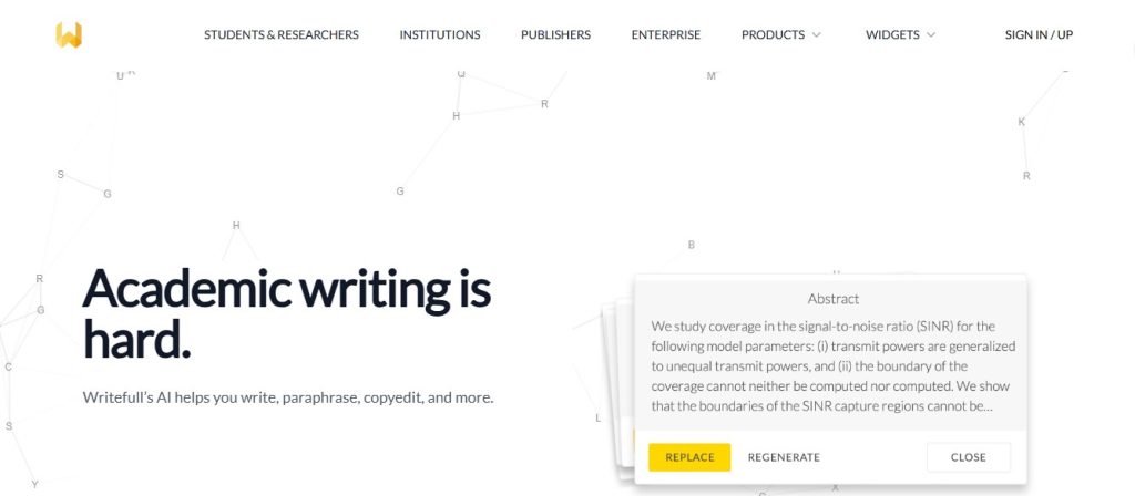 هوش مصنوعی Writefullبرای ویراستاری و پارافریز حرفه‌ای متن