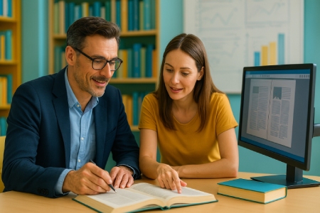 صفحه آرایی کتاب علمی