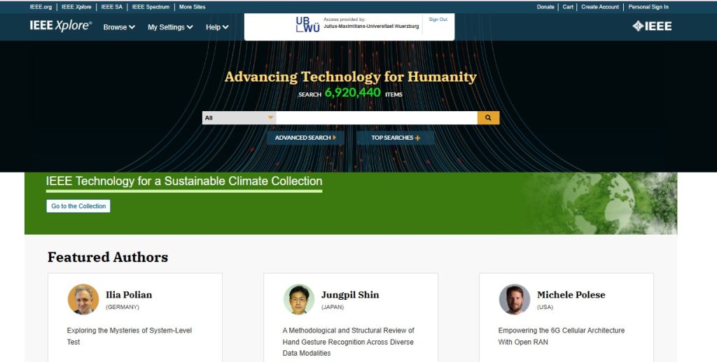 پایگاه IEEE Xplore