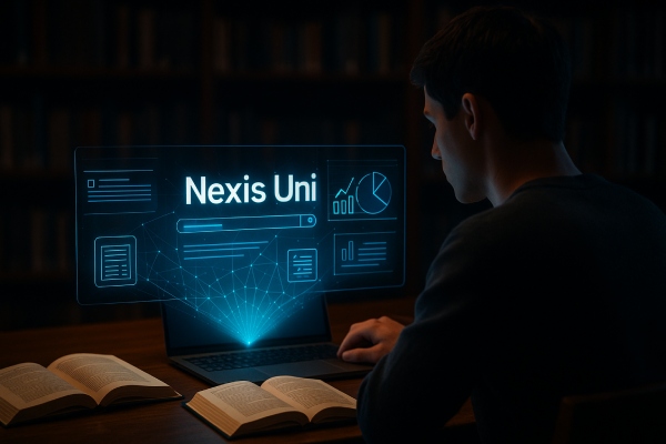 پایگاه Nexis Uni 